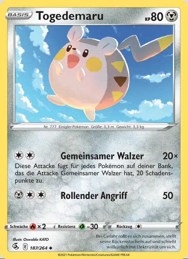 Image of the card Togedemaru