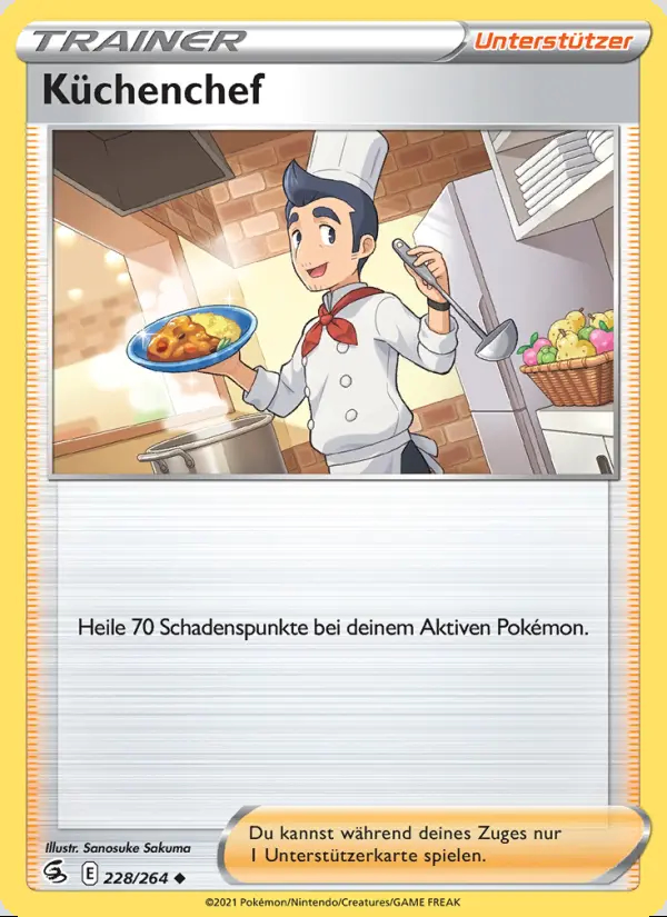 Image of the card Küchenchef