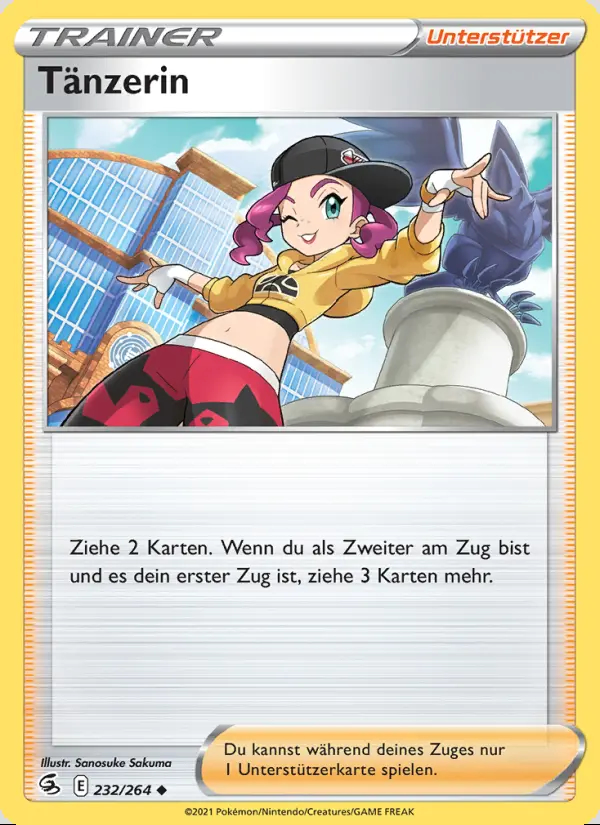 Image of the card Tänzerin