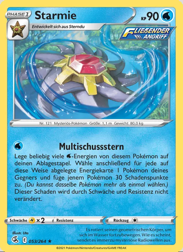 Image of the card Starmie