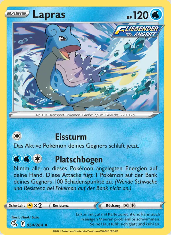 Image of the card Lapras