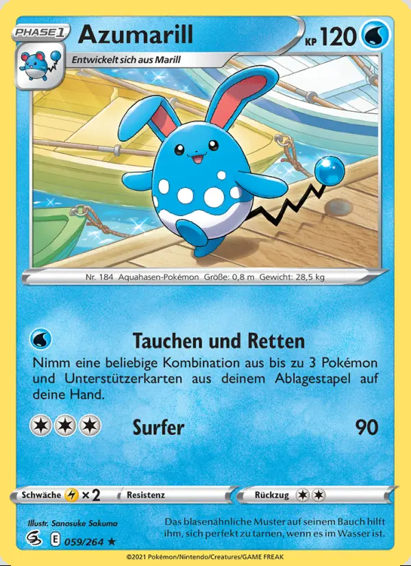 Image of the card Azumarill