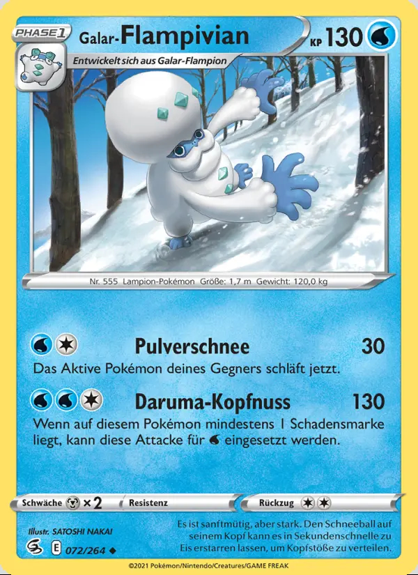 Image of the card Galar-Flampivian