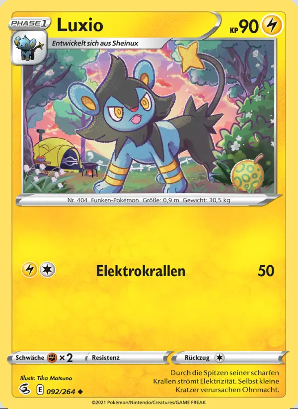 Image of the card Luxio