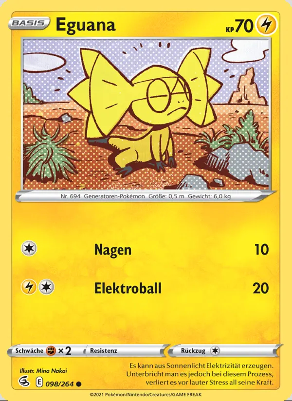 Image of the card Eguana