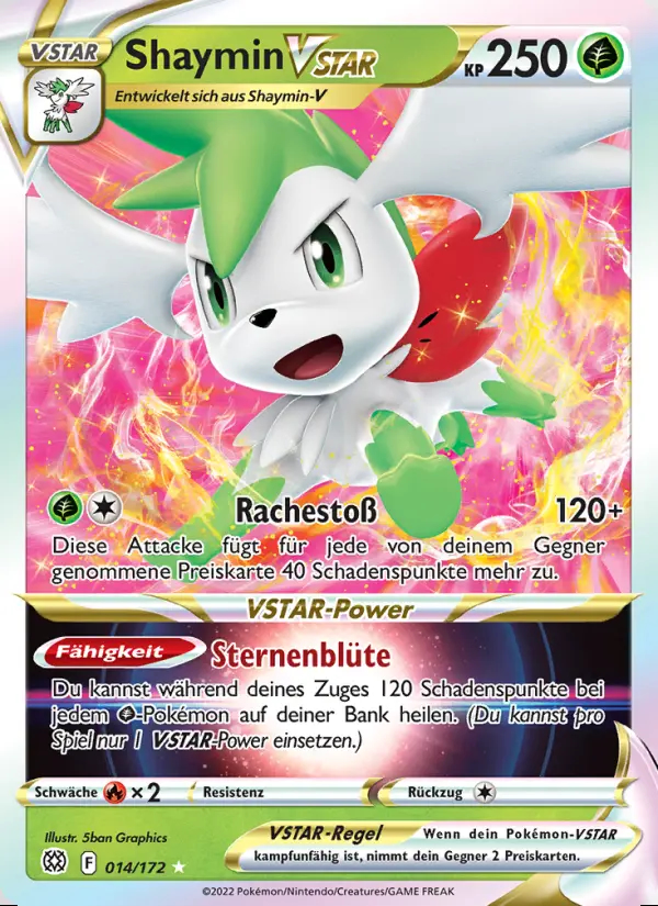 Image of the card Shaymin VSTAR