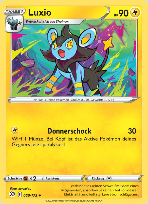 Image of the card Luxio