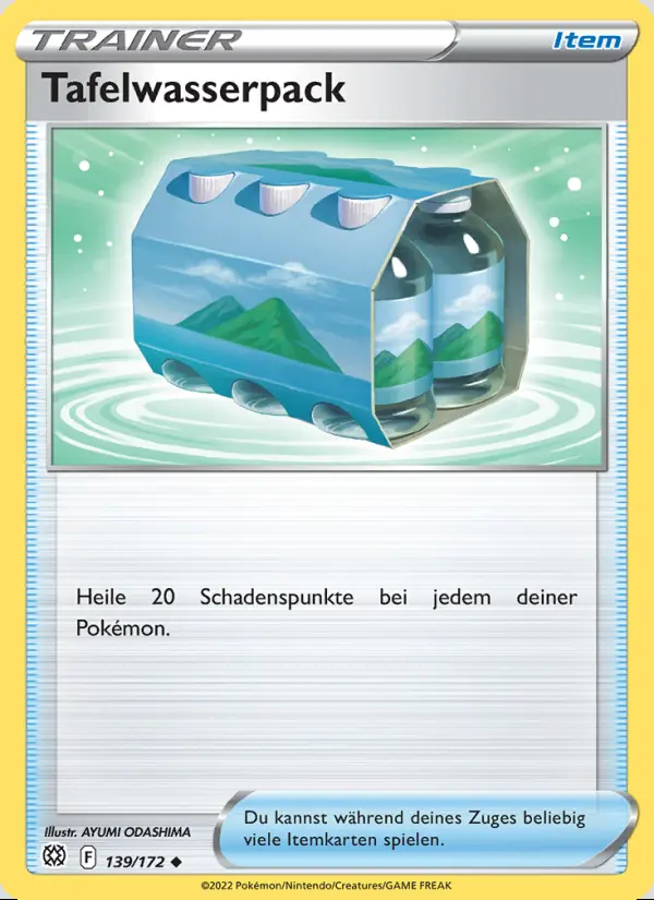 Image of the card Tafelwasserpack