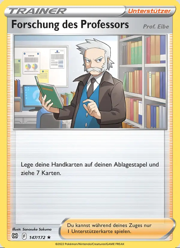 Image of the card Forschung des Professors