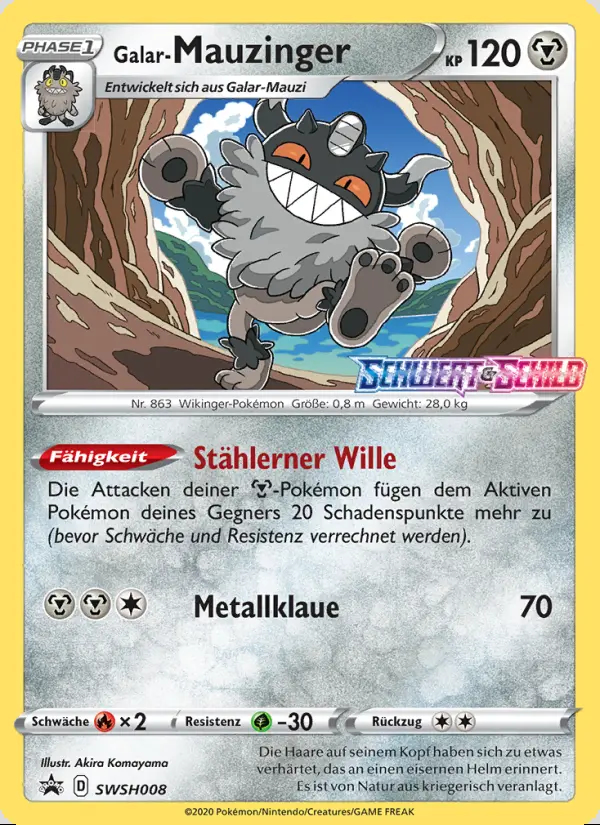 Image of the card Galar-Mauzinger