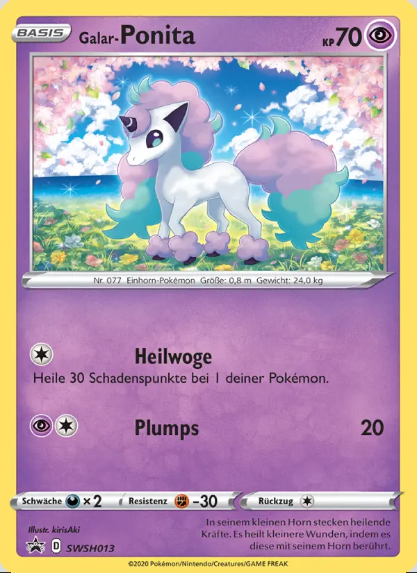 Image of the card Galar-Ponita