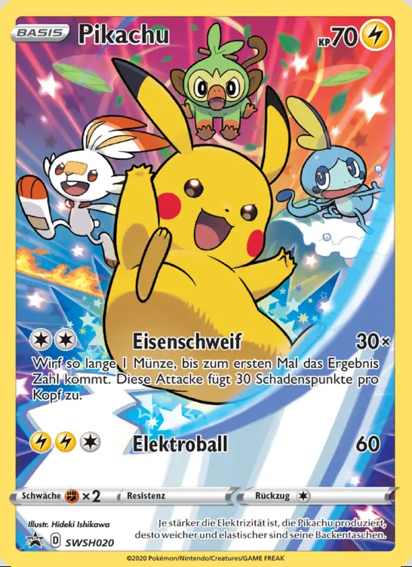 Image of the card Pikachu