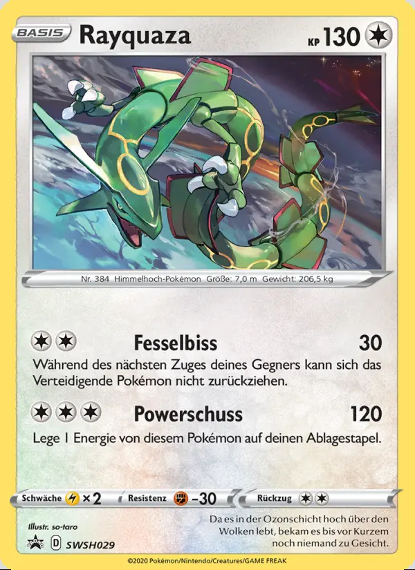 Image of the card Rayquaza