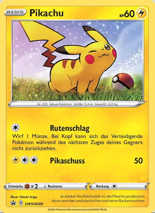 Image of the card Pikachu