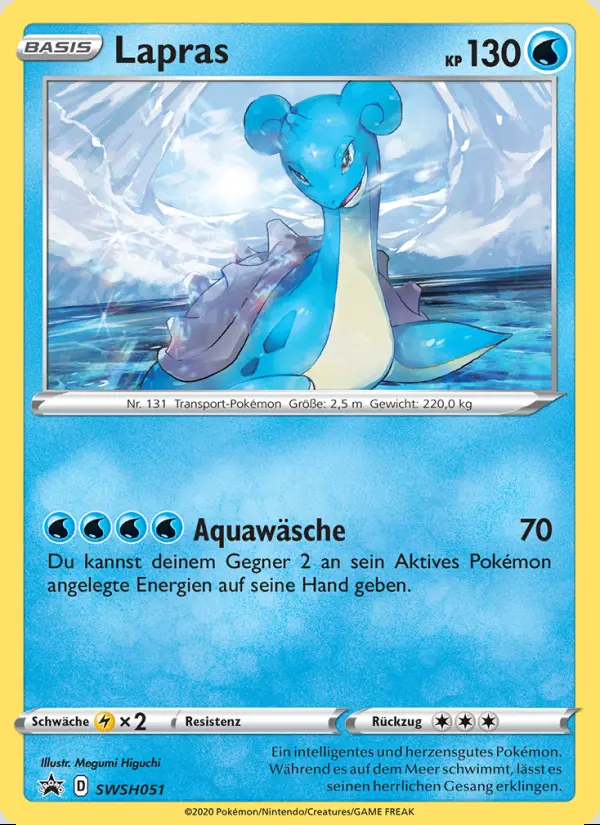 Image of the card Lapras