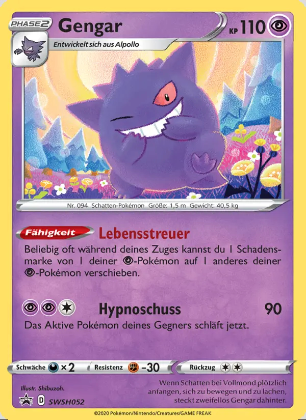 Image of the card Gengar