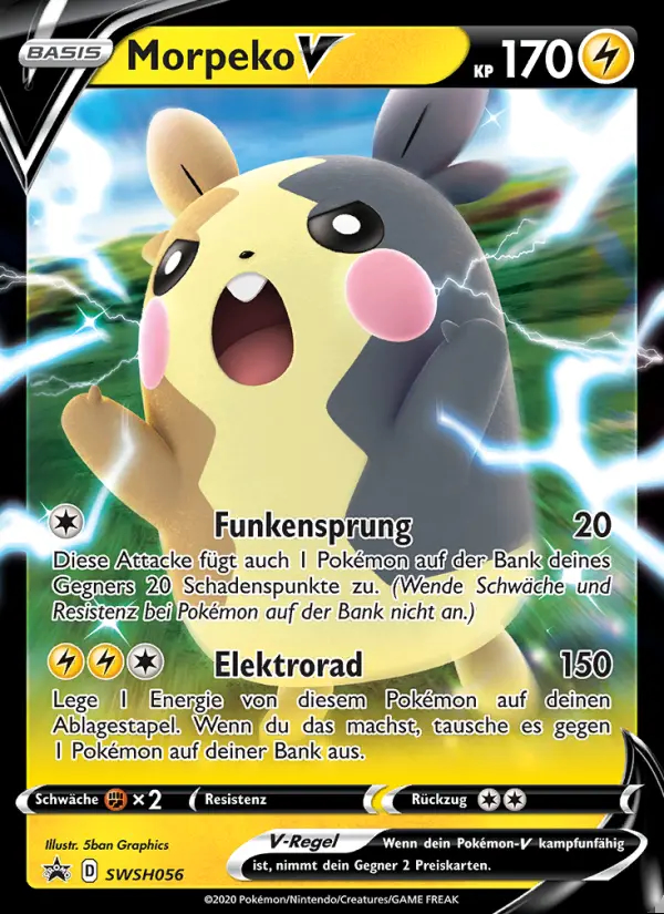 Image of the card Morpeko V