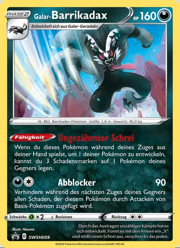 Image of the card Galar-Barrikadax