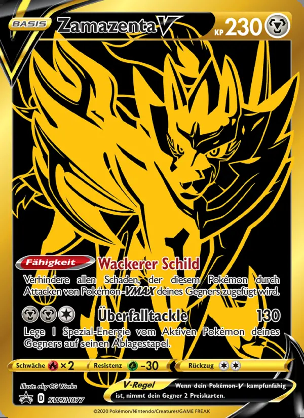 Image of the card Zamazenta V