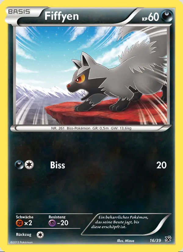 Image of the card Fiffyen