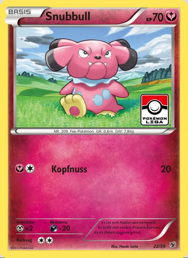 Image of the card Snubbull