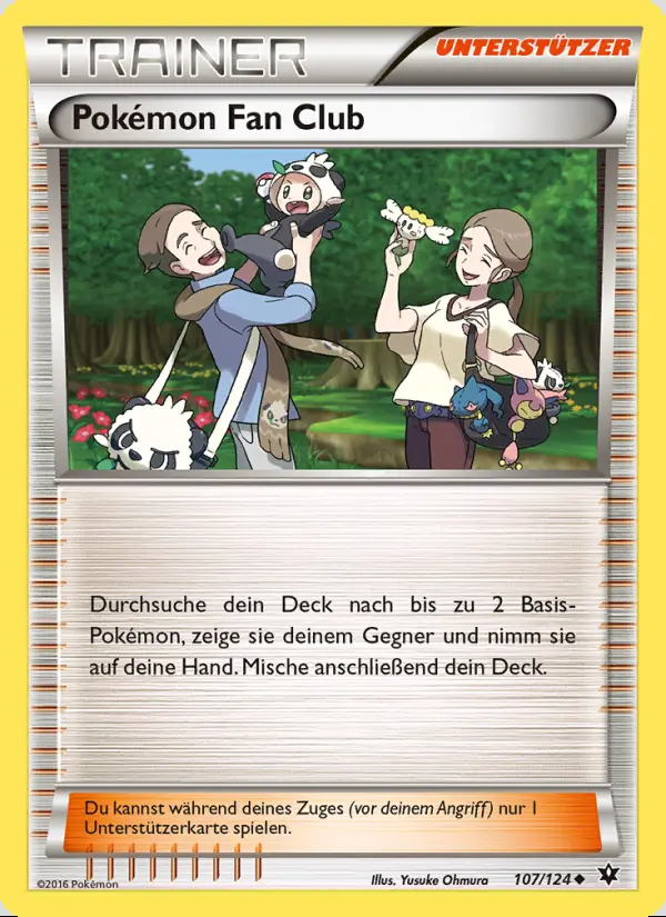 Image of the card Pokémon Fan Club