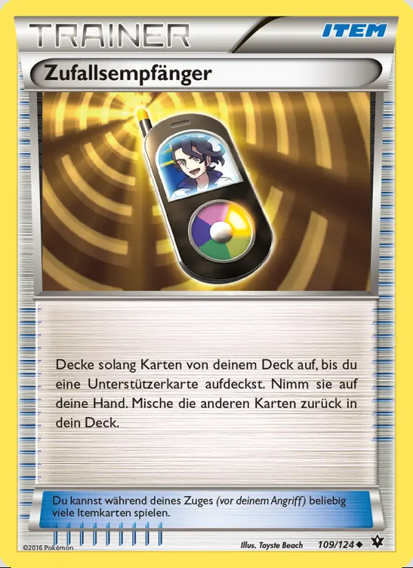 Image of the card Zufallsempfänger