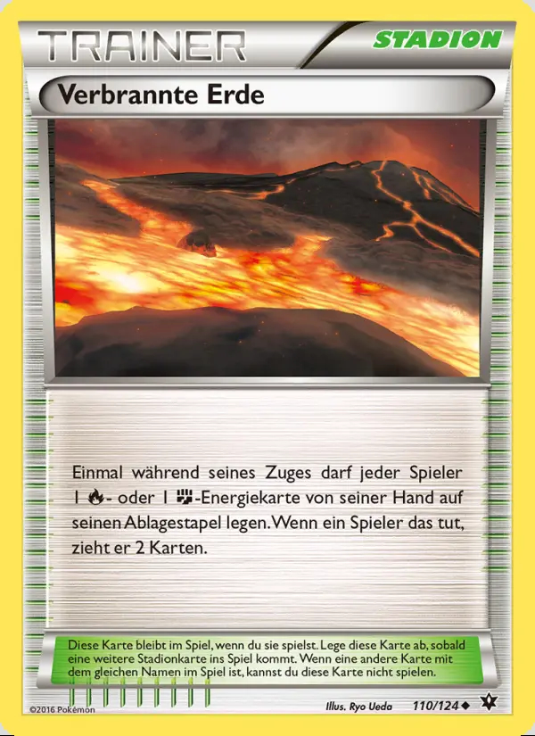 Image of the card Verbrannte Erde