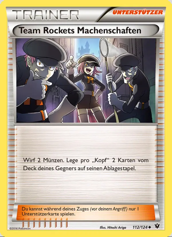 Image of the card Team Rockets Machenschaften