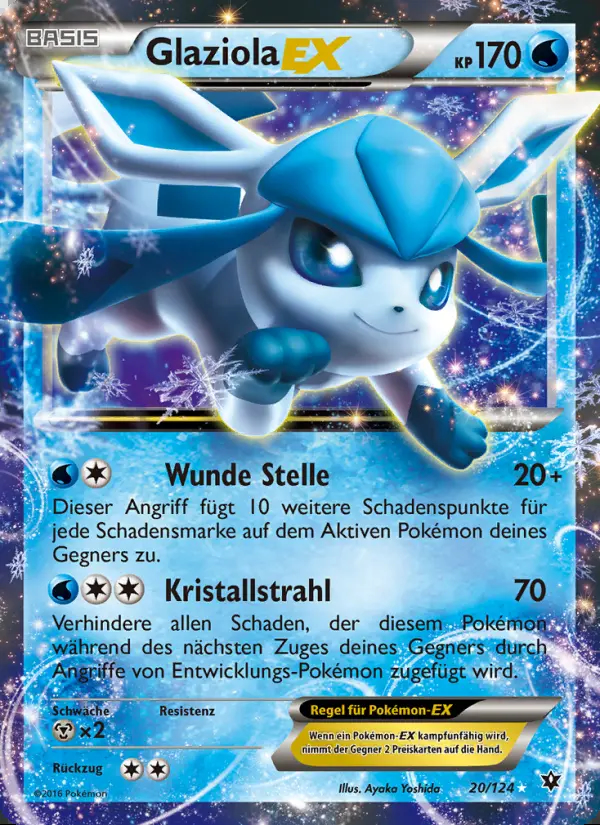 Image of the card Glaziola EX