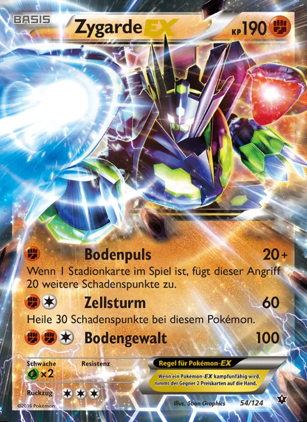 Image of the card Zygarde EX