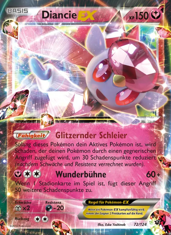 Image of the card Diancie EX