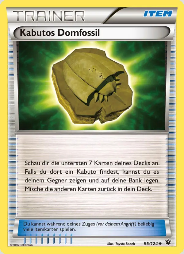 Image of the card Kabutos Domfossil