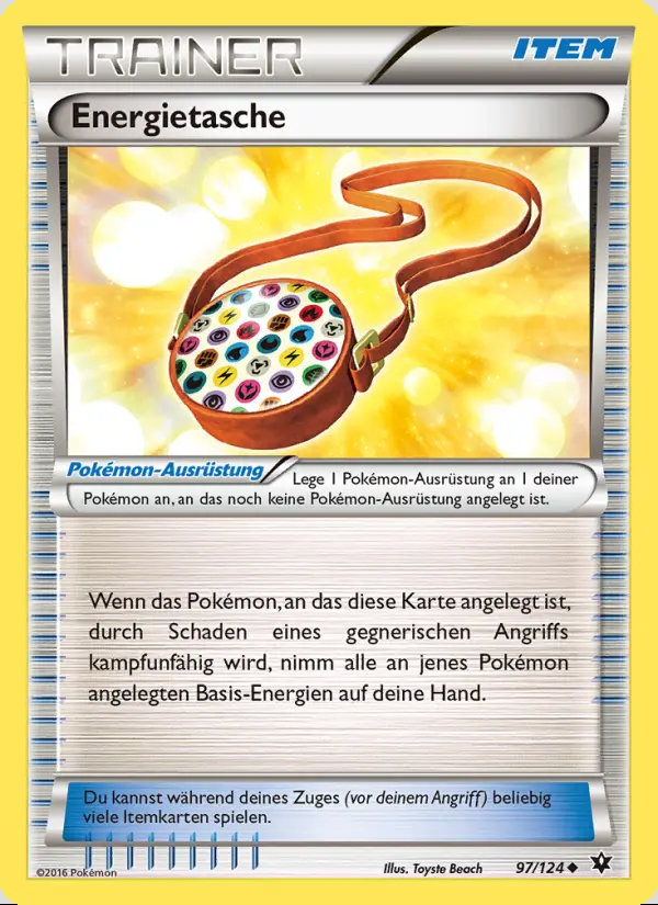 Image of the card Energietasche