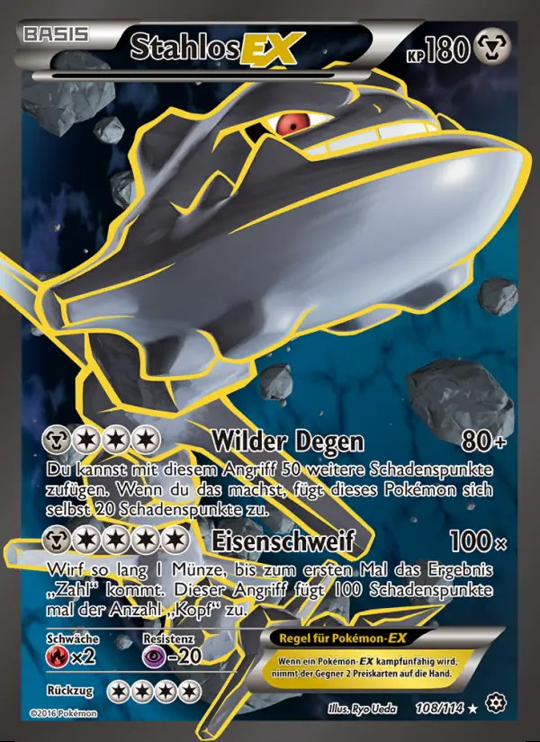 Image of the card Stahlos EX