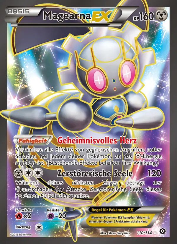 Image of the card Magearna EX