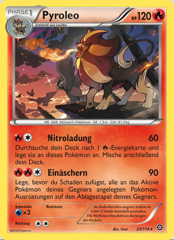 Image of the card Pyroleo