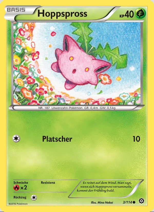 Image of the card Hoppspross