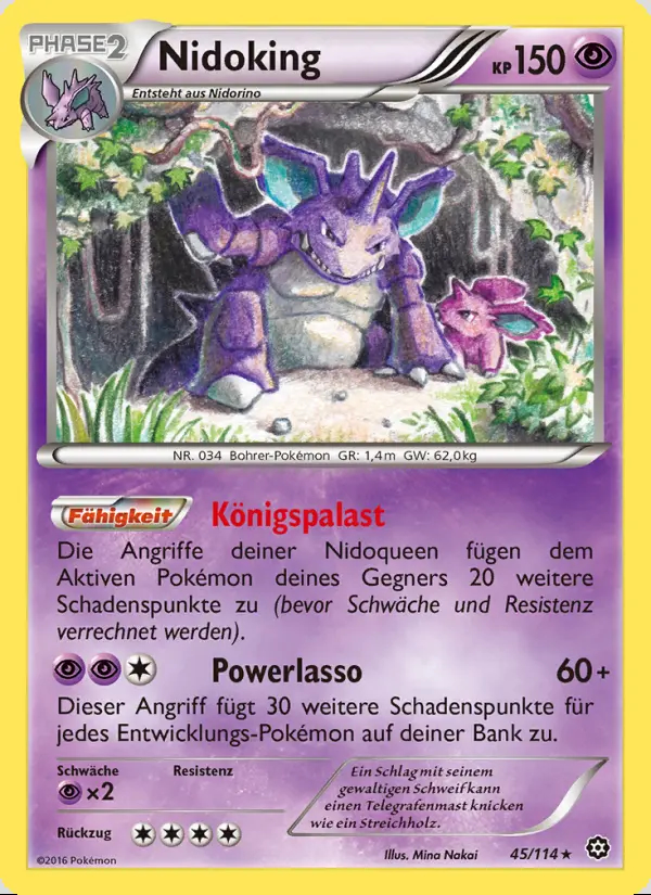 Image of the card Nidoking