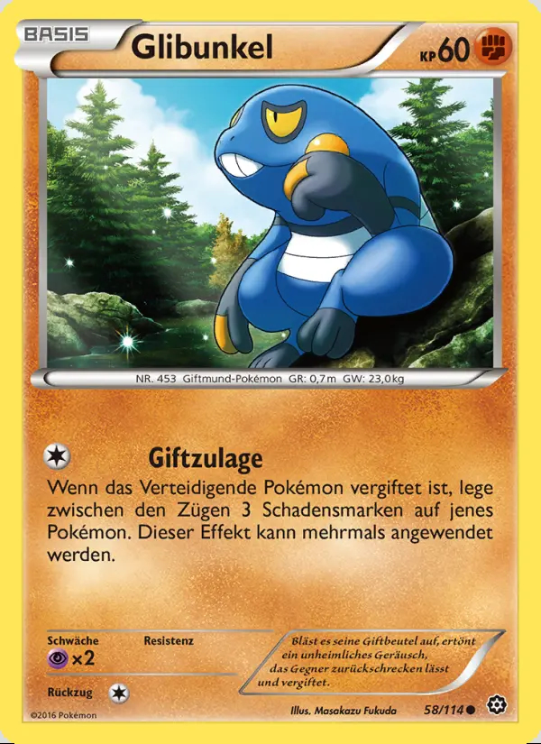 Image of the card Glibunkel