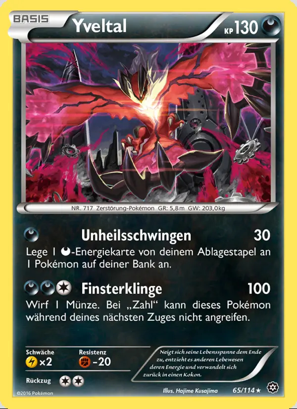 Image of the card Yveltal