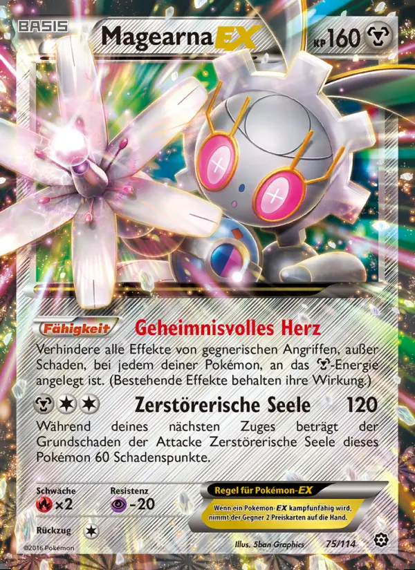 Image of the card Magearna EX