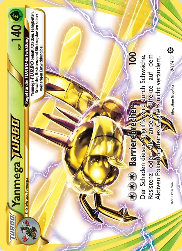 Image of the card Yanmega-TURBO