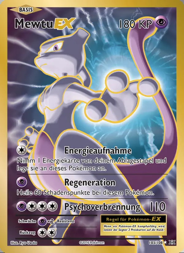 Image of the card Mewtu EX