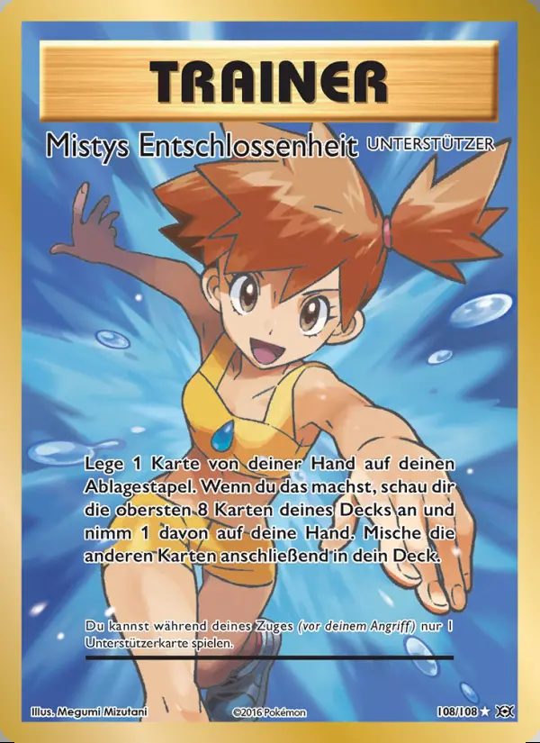 Image of the card Mistys Entschlossenheit