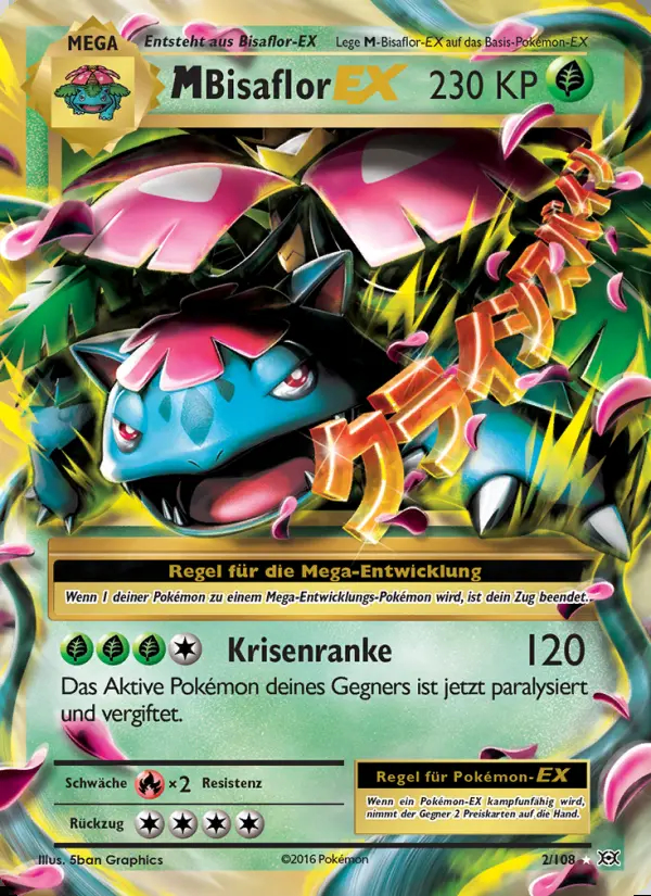 Image of the card M-Bisaflor EX