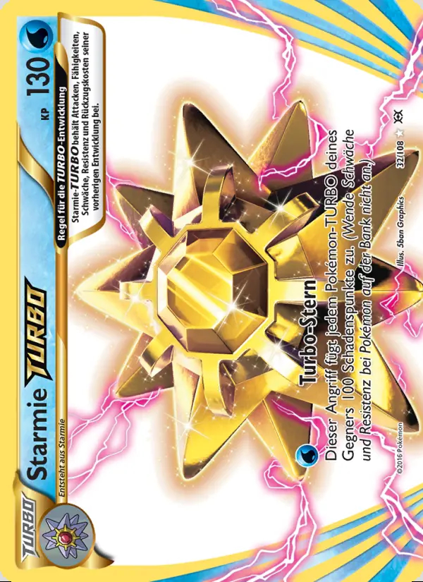 Image of the card Starmie-TURBO