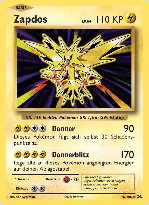 Image of the card Zapdos