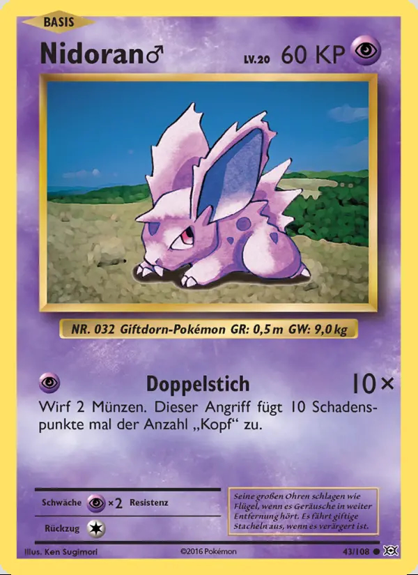 Image of the card Nidoran♂