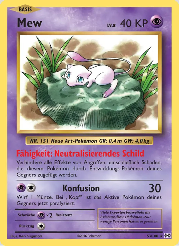 Image of the card Mew